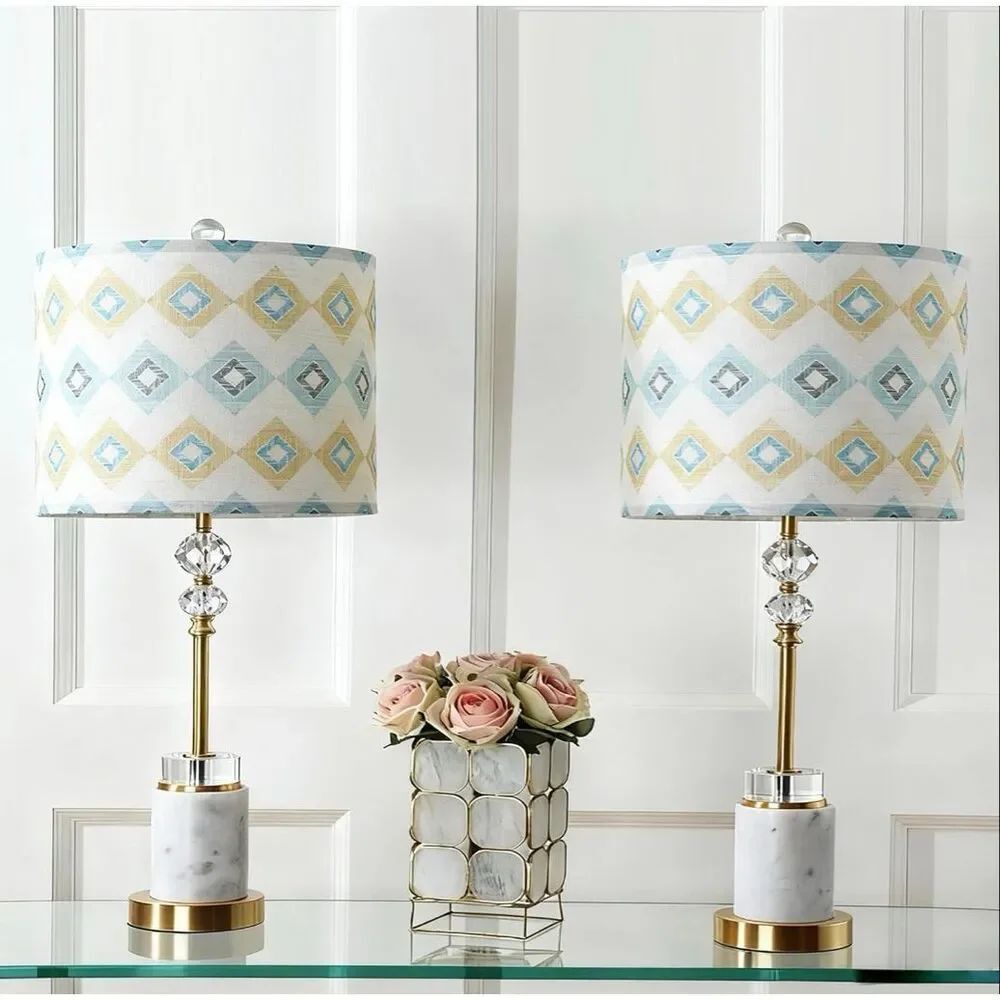 Bohemian style Drum floor lamp shade replacement